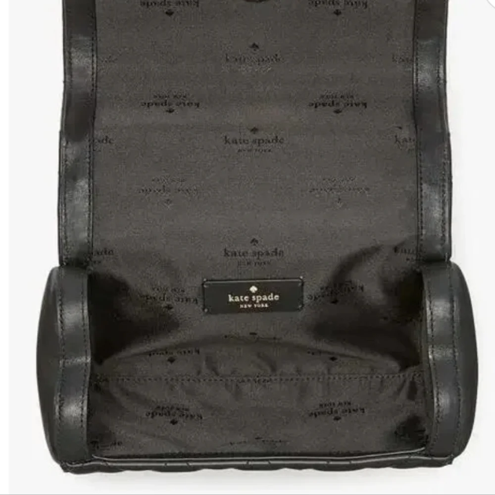 NWT ♠️ Kate Spade Heart 3D Barrel Quilted Leather Specialty Bag+Dusty $429